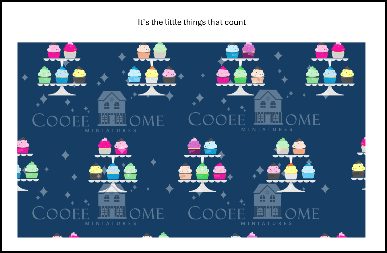 "Cupcakes" - shop the range of colours for instant download