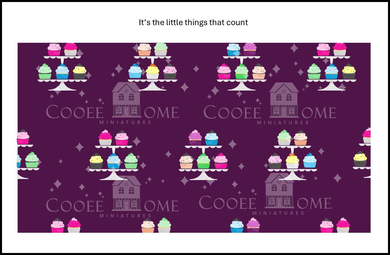 "Cupcakes" - shop the range of colours for instant download