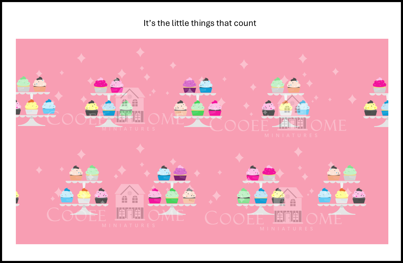 "Cupcakes" - shop the range of colours for instant download