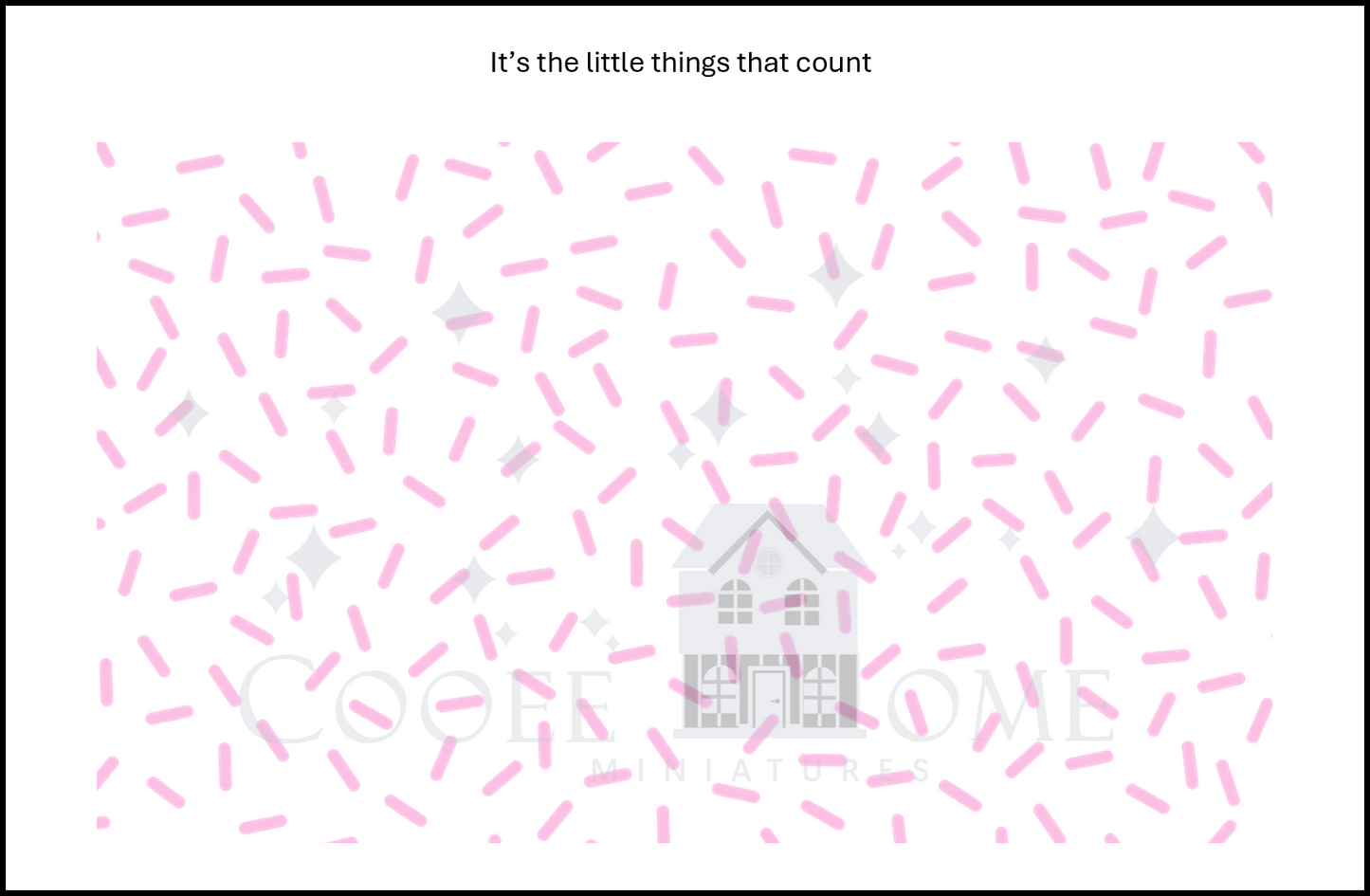 "Sprinkles SMALL" - shop the range of colours for instant download