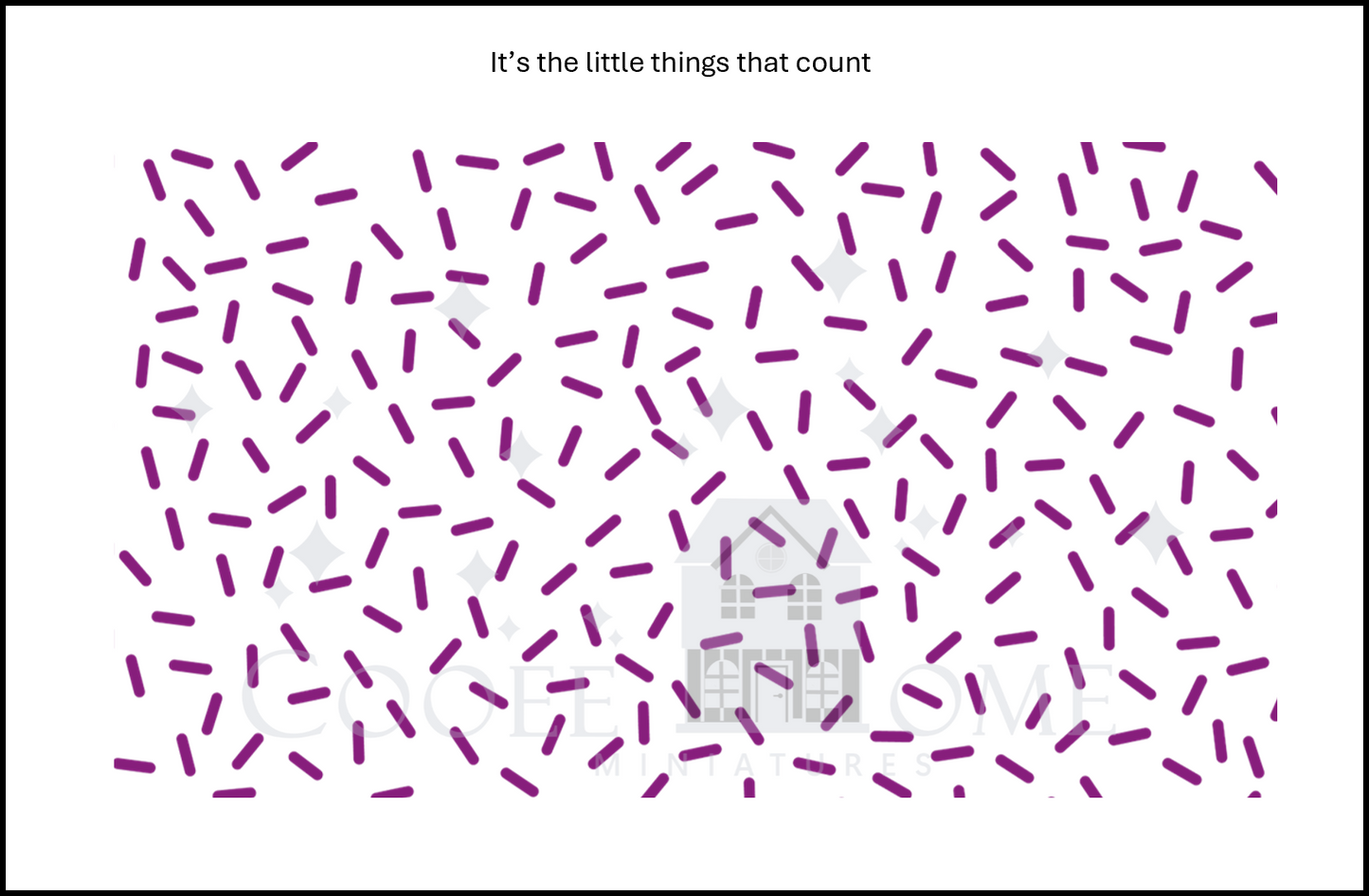 "Sprinkles SMALL" - shop the range of colours for instant download