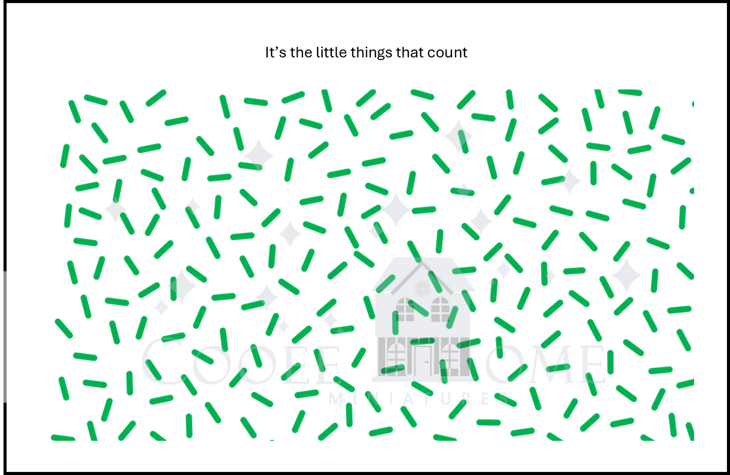 "Sprinkles SMALL" - shop the range of colours for instant download