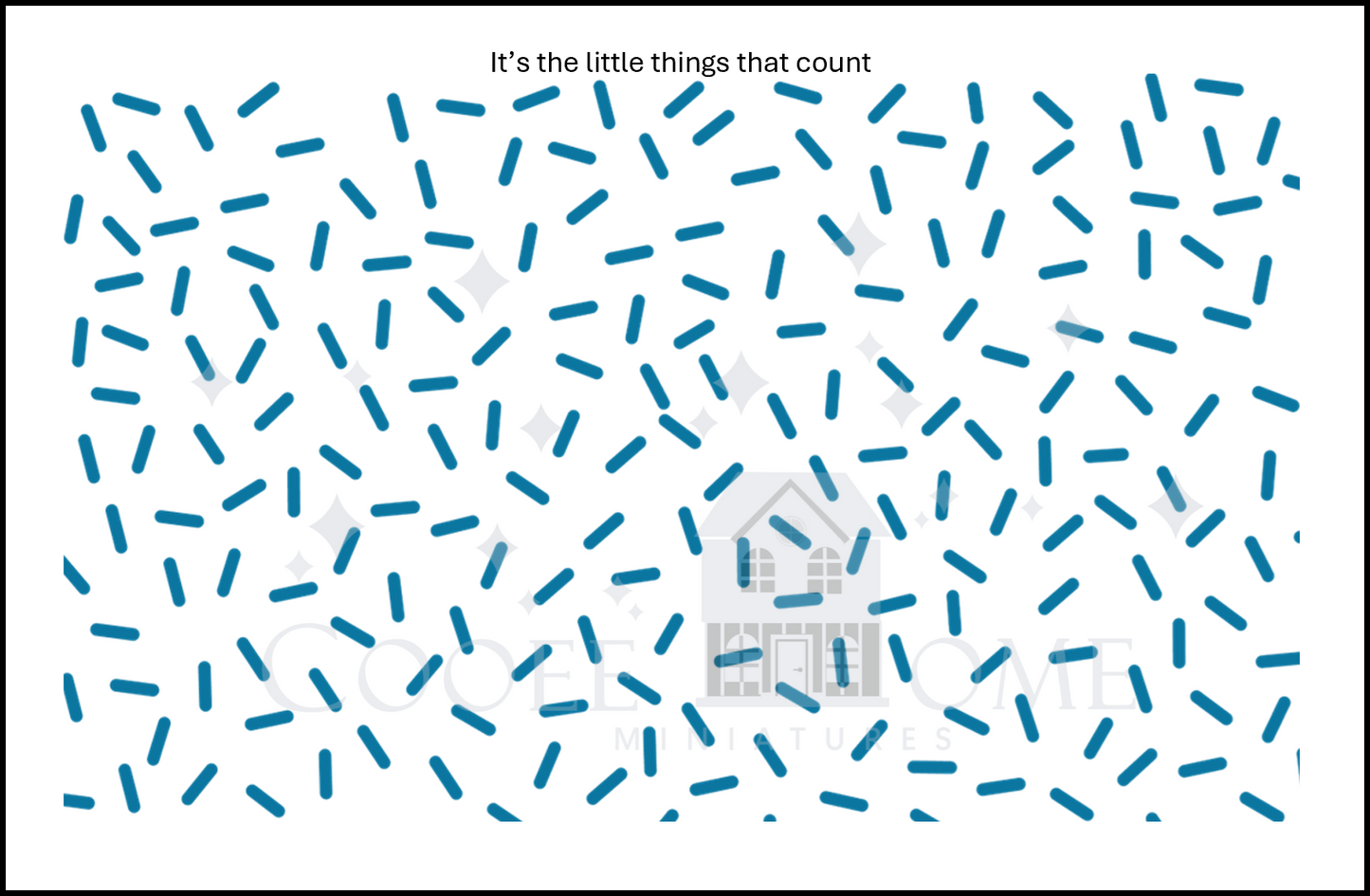 "Sprinkles SMALL" - shop the range of colours for instant download