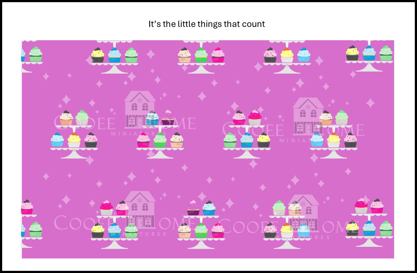 "Cupcakes" - shop the range of colours for instant download
