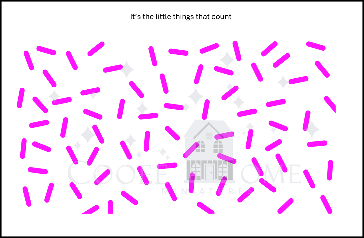 "Sprinkles LARGE" - shop the range of colours for instant download