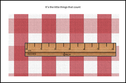 "Country Gingham -MEDIUM" - shop the range of colours for instant download