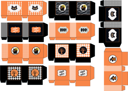 Halloween Mini Trick or Treat bags