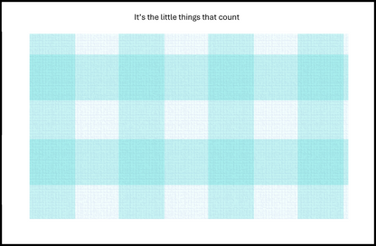 "Country Gingham -MEDIUM" - shop the range of colours for instant download