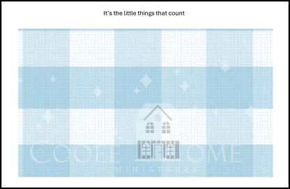"Country Gingham - LARGE" - shop the range of colours for instant download