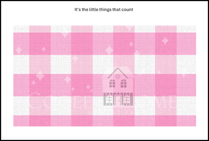 "Country Gingham -MEDIUM" - shop the range of colours for instant download