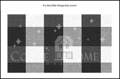"Country Gingham - LARGE" - shop the range of colours for instant download