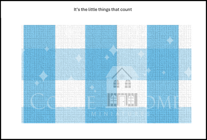 "Country Gingham - LARGE" - shop the range of colours for instant download