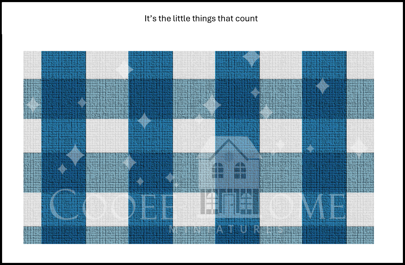 "Country Gingham -MEDIUM" - shop the range of colours for instant download