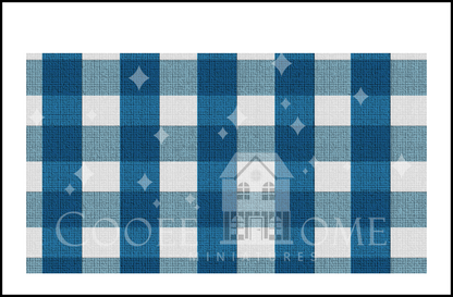 "Country Gingham - SMALL" - shop the range of colours for instant download