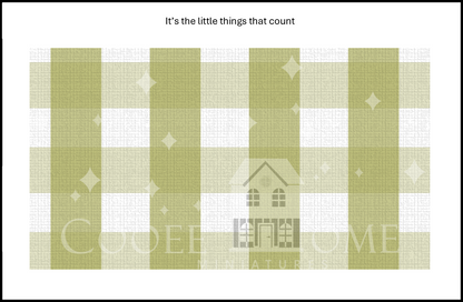 "Country Gingham -MEDIUM" - shop the range of colours for instant download
