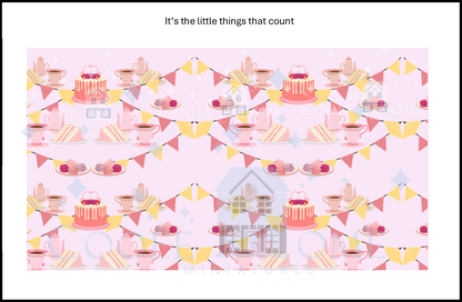 "Tea Party"- shop the range of colours for instant download