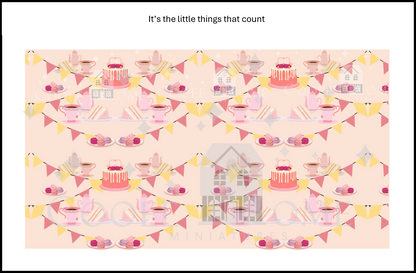 "Tea Party"- shop the range of colours for instant download