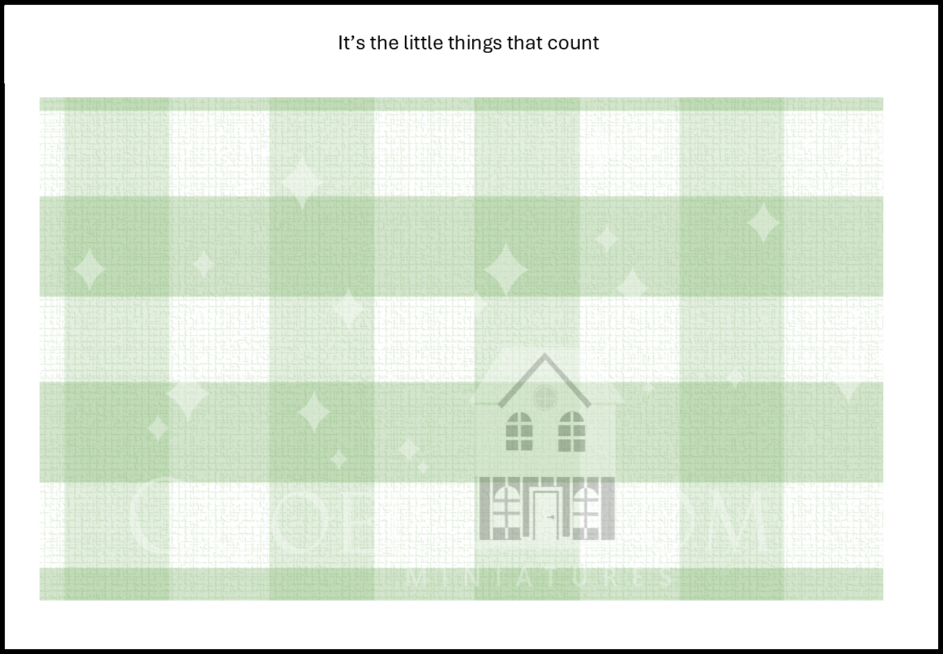 "Country Gingham -MEDIUM" - shop the range of colours for instant download