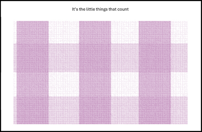 "Country Gingham - LARGE" - shop the range of colours for instant download