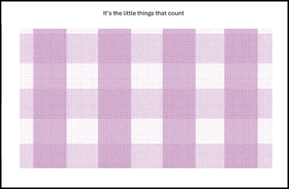 "Country Gingham -MEDIUM" - shop the range of colours for instant download