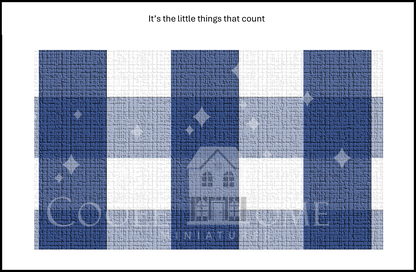 "Country Gingham - LARGE" - shop the range of colours for instant download
