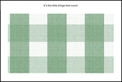 "Country Gingham - LARGE" - shop the range of colours for instant download