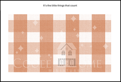 "Country Gingham -MEDIUM" - shop the range of colours for instant download