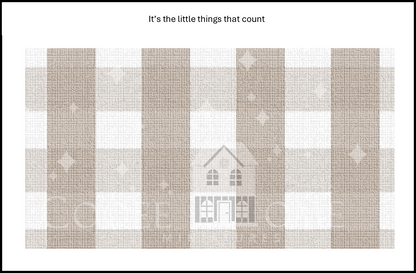 "Country Gingham -MEDIUM" - shop the range of colours for instant download