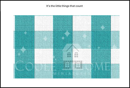 "Country Gingham - LARGE" - shop the range of colours for instant download