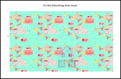 "Tea Party"- shop the range of colours for instant download