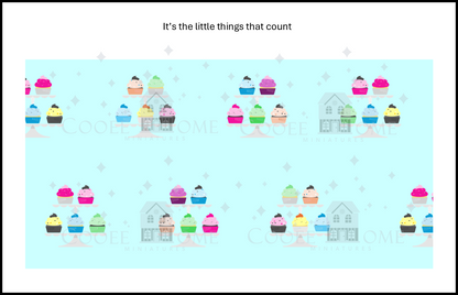 "Cupcakes" - shop the range of colours for instant download