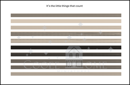Chair rails - Over 100 chair rails for instant download