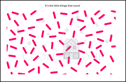 "Sprinkles LARGE" - shop the range of colours for instant download