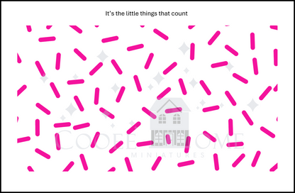 "Sprinkles LARGE" - shop the range of colours for instant download
