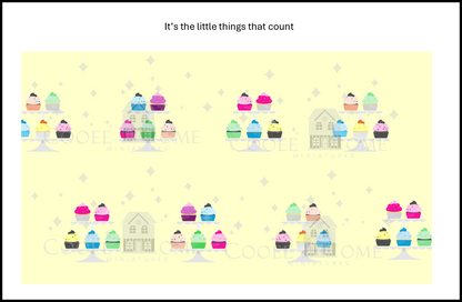 "Cupcakes" - shop the range of colours for instant download