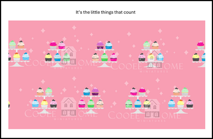 "Cupcakes" - shop the range of colours for instant download