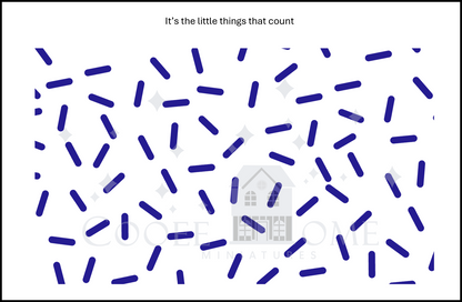 "Sprinkles LARGE" - shop the range of colours for instant download