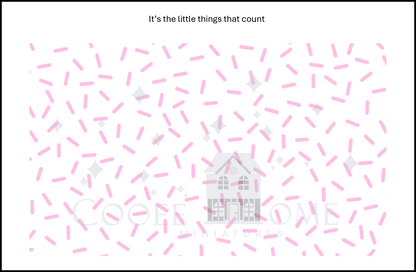 "Sprinkles SMALL" - shop the range of colours for instant download