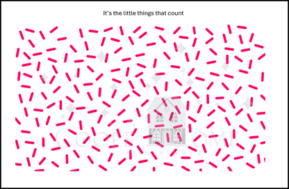"Sprinkles SMALL" - shop the range of colours for instant download