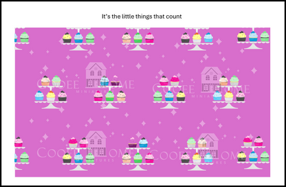"Cupcakes" - shop the range of colours for instant download