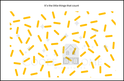 "Sprinkles LARGE" - shop the range of colours for instant download