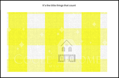 "Country Gingham - LARGE" - shop the range of colours for instant download